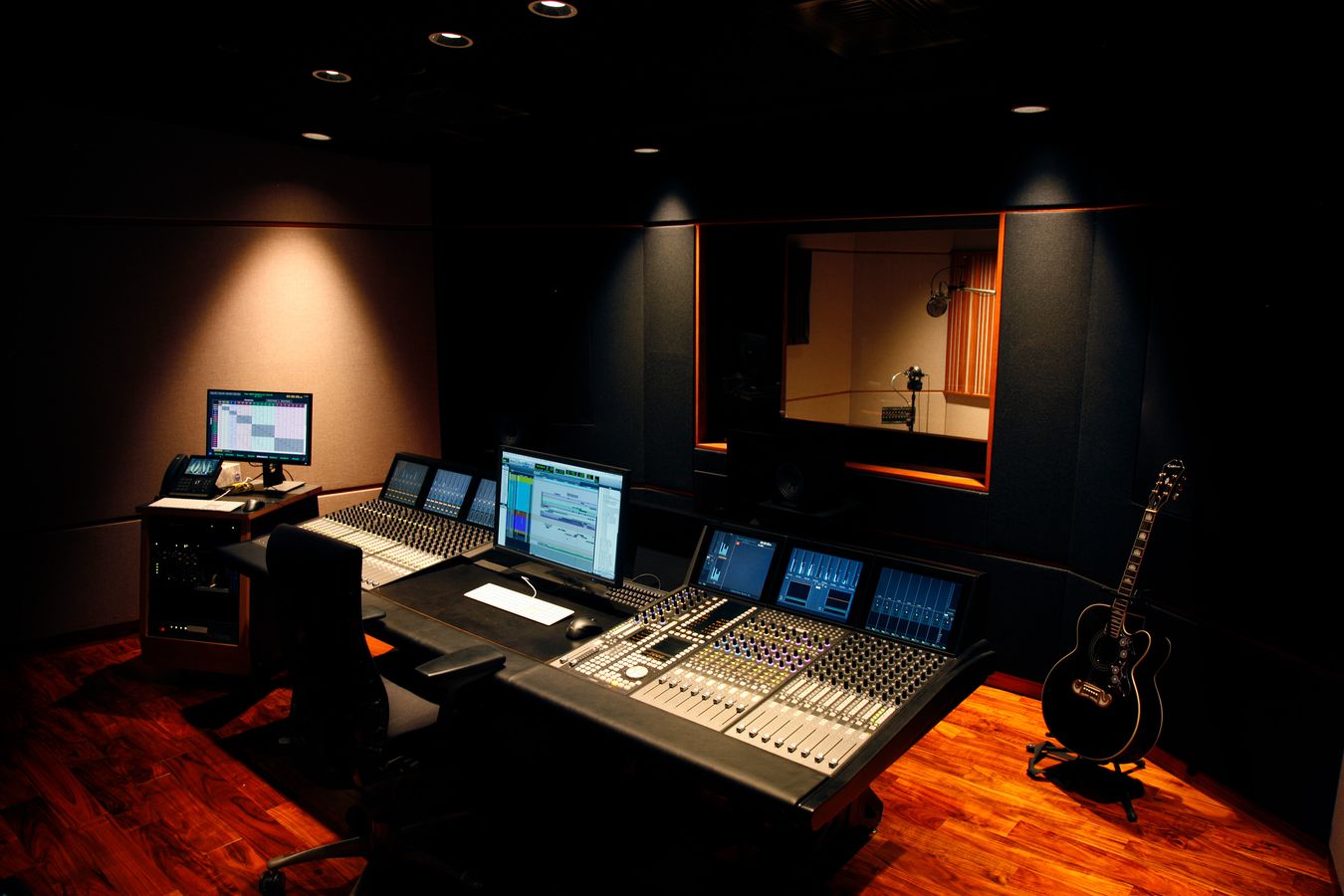 Studio 5 control room